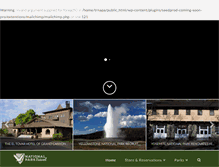 Tablet Screenshot of nationalparktravel.com